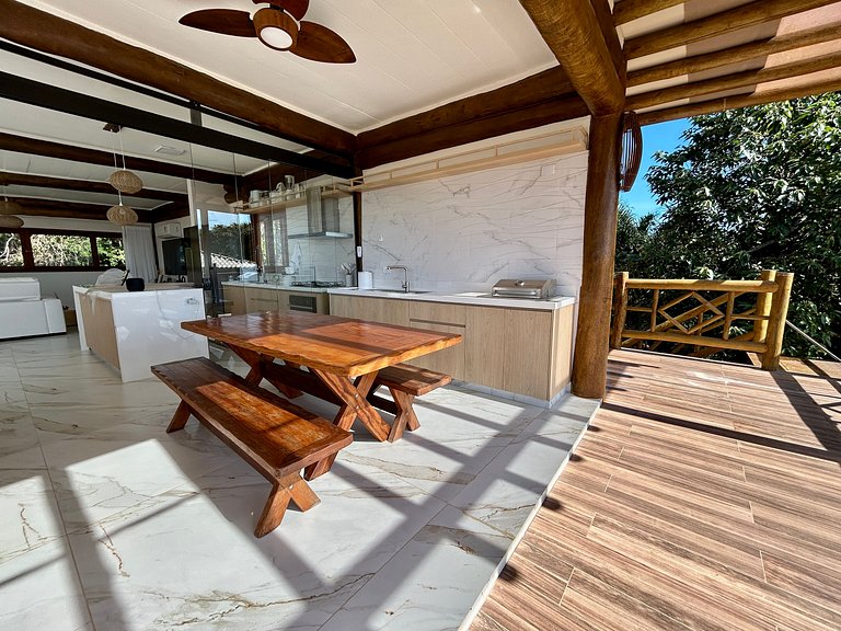Ilhabela Greens Golf Club, piscina e churrasqueira