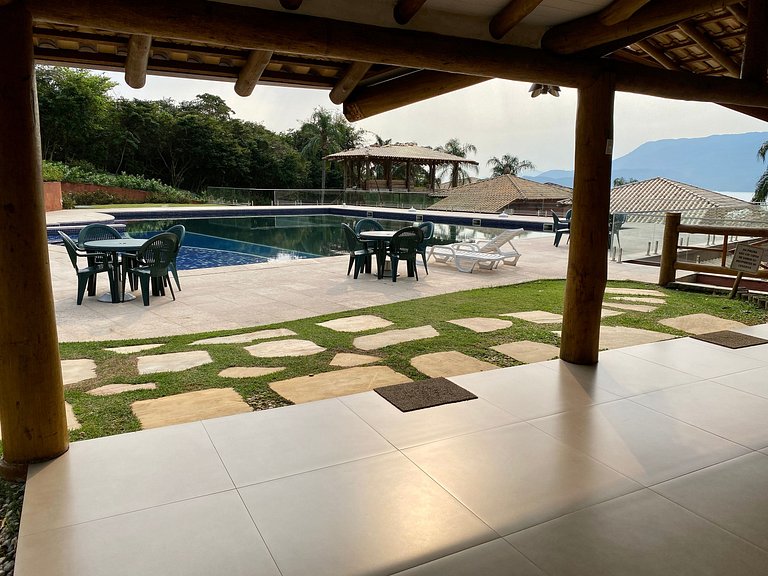 Ilhabela Greens Golf Club, piscina e churrasqueira