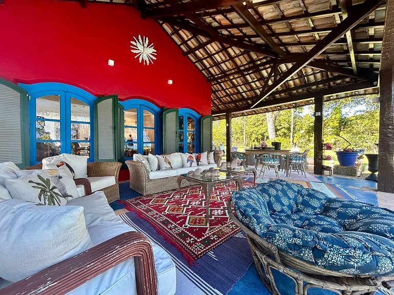 Casa pé na areia, piscina, churrasqueira e jacuzzi