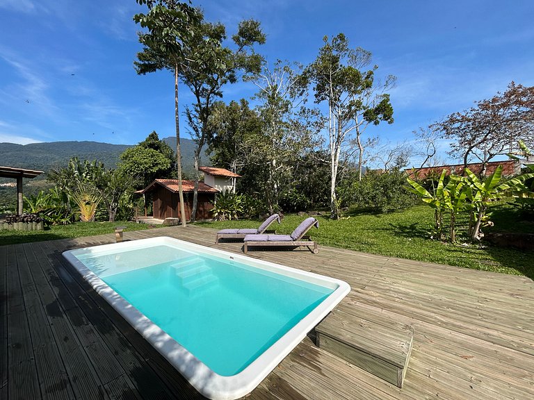Casa de Montanha na Praia – Alto da Piúva, Ilhabela/SP