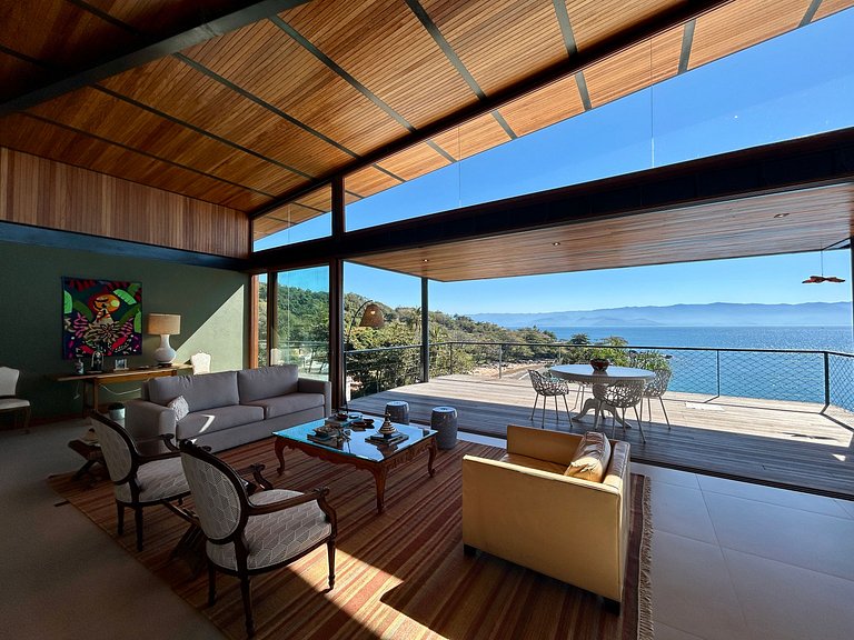 Casa nova, piscina, vista e área gourmet