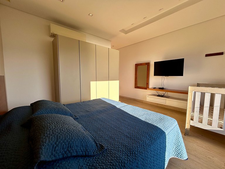 Piscina aquecida, hidro, espaço gourmet e vista