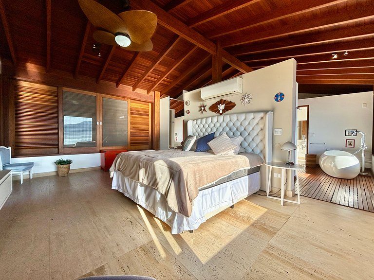 Piscina aquecida, hidro, espaço gourmet e vista