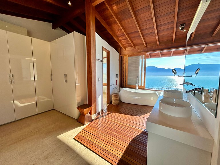 Piscina aquecida, hidro, espaço gourmet e vista