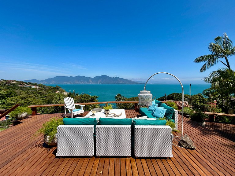 Vista deslumbrante, piscina, sauna, churrasqueira