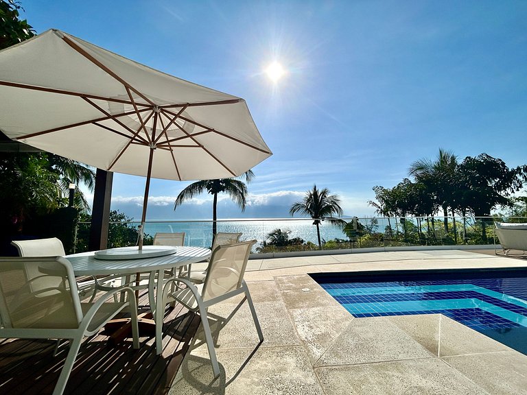 Vista encantadora, requinte, piscina, área gourmet