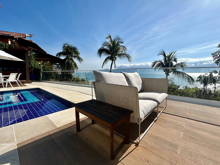 Vista encantadora, requinte, piscina, área gourmet