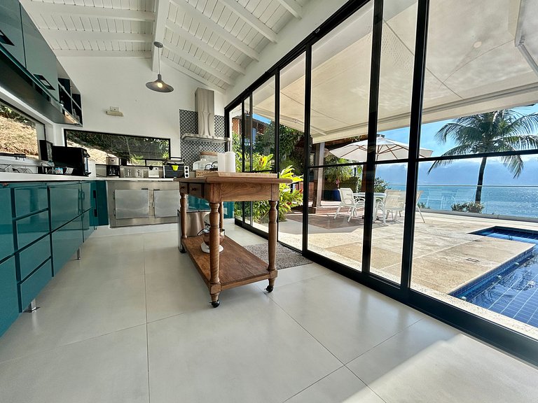 Vista encantadora, requinte, piscina, área gourmet