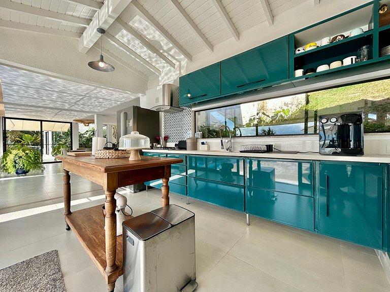 Vista encantadora, requinte, piscina, área gourmet