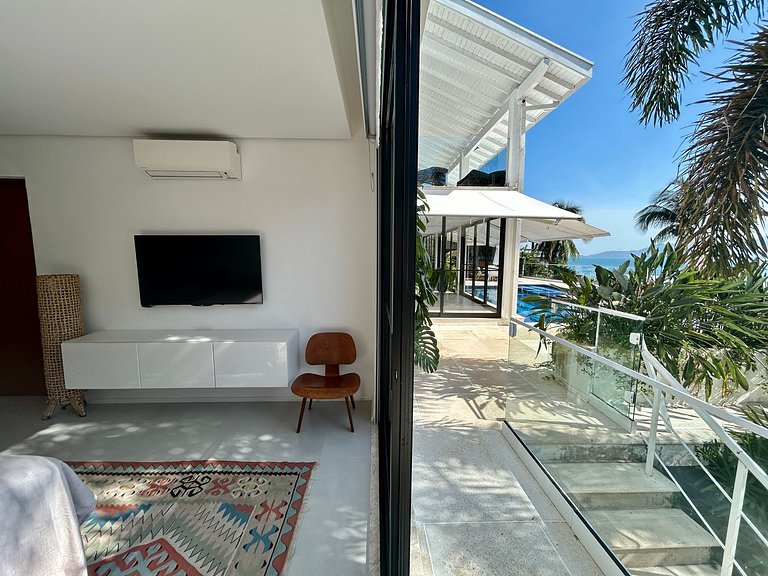 Vista encantadora, requinte, piscina, área gourmet