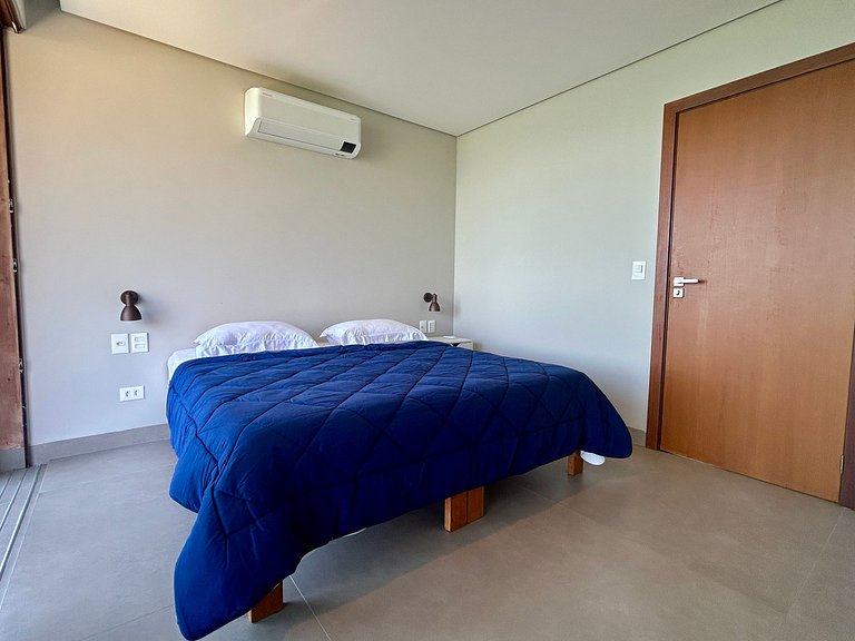 Casa contemporânea, piscina, vista, espaço gourmet