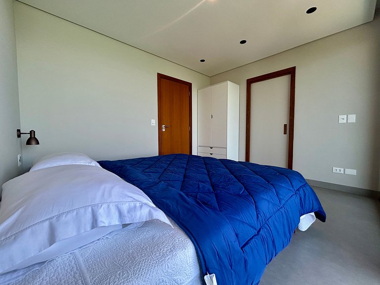 Casa contemporânea, piscina, vista, espaço gourmet