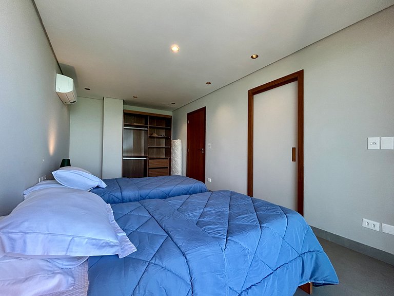 Casa contemporânea, piscina, vista, espaço gourmet