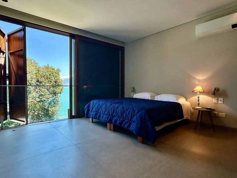 Casa contemporênea, piscina, vista, espaço gourmet