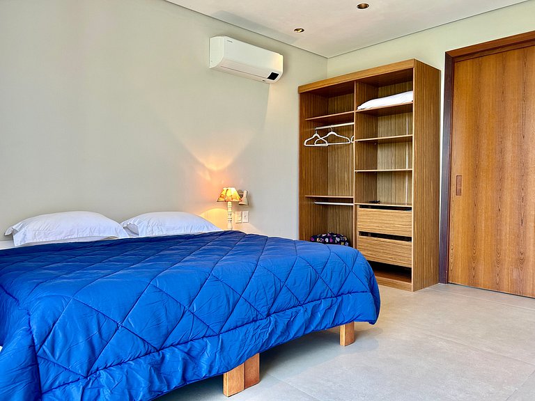 Casa contemporânea, piscina, vista, espaço gourmet