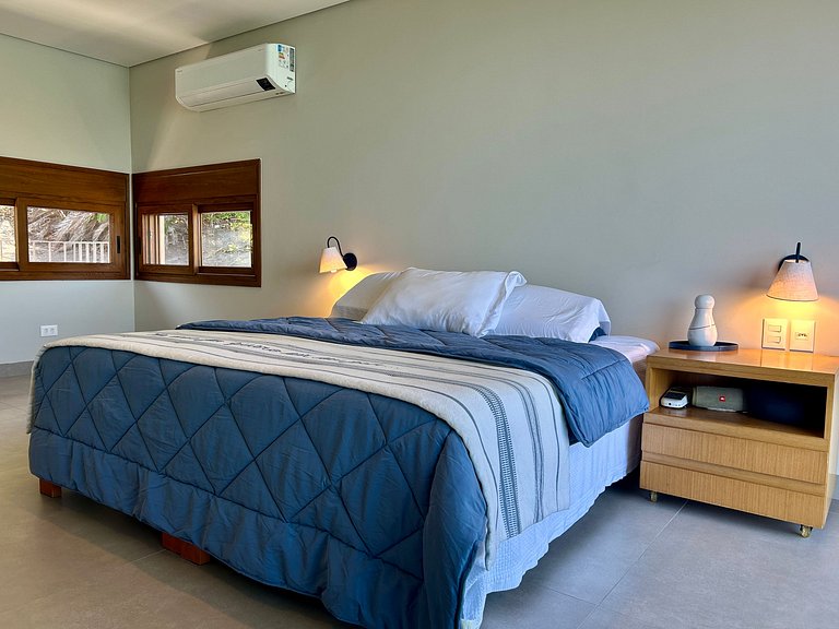 Casa contemporânea, piscina, vista, espaço gourmet