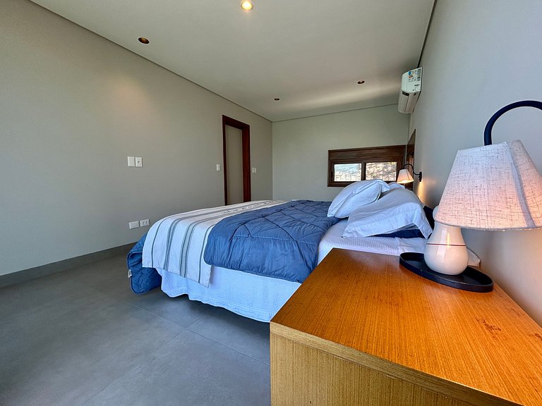 Casa contemporânea, piscina, vista, espaço gourmet