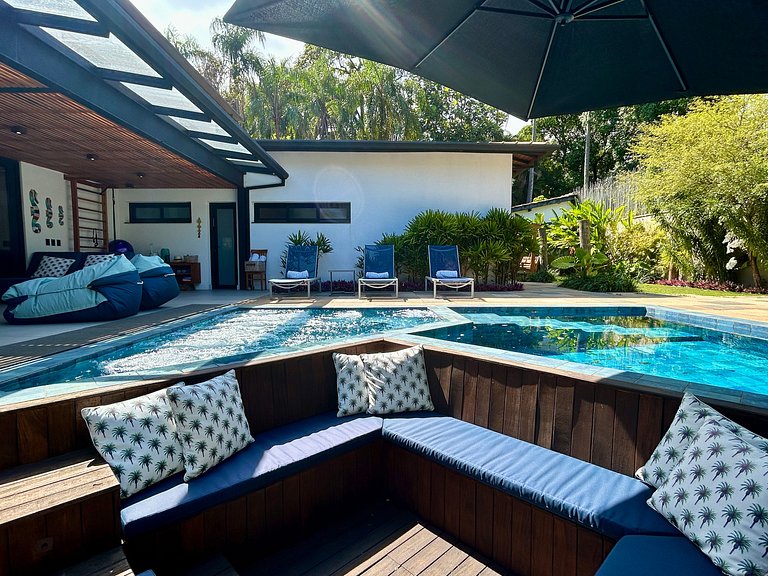 Casa de Alto Padrão no Condomínio Palmares – Frente ao Mar e