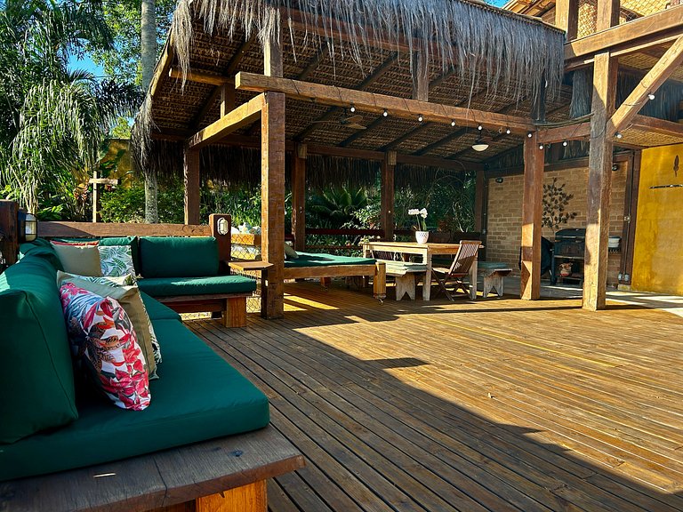 Refúgio em Ilhabela, com vista para mar e montanha