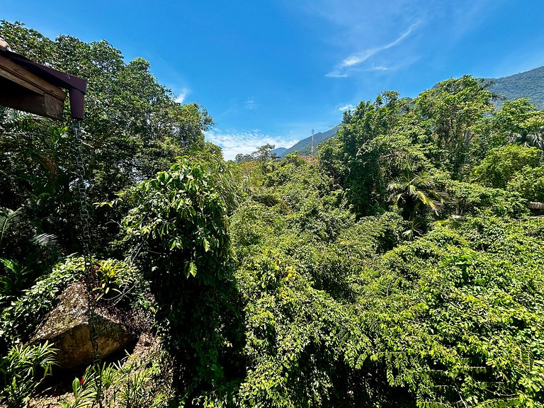 Experiência mar, montanha, piscina e churrasqueira