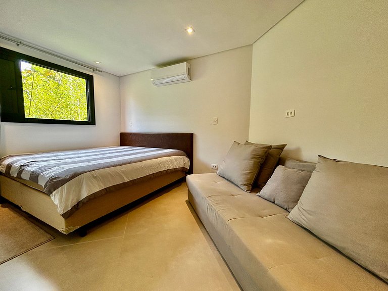 Experiência mar, montanha, piscina e churrasqueira