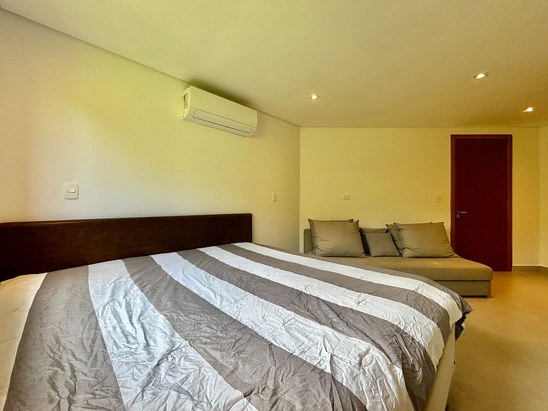 Experiência mar, montanha, piscina e churrasqueira