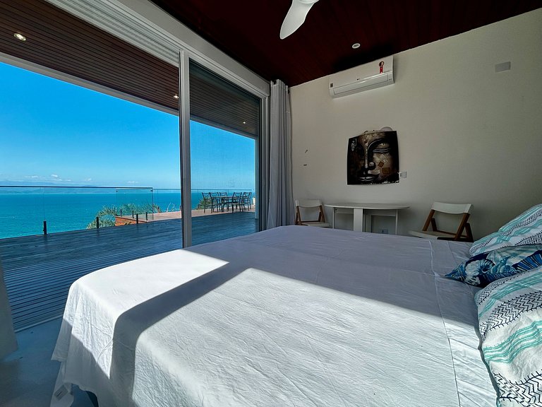 Casa contemporênea, piscina aquecida e bela vista