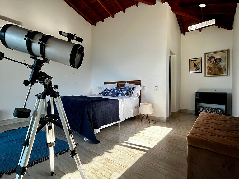 Casa contemporênea, piscina aquecida e bela vista