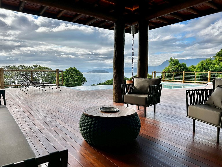 Casa Mirante ao Sul de Ilhabela