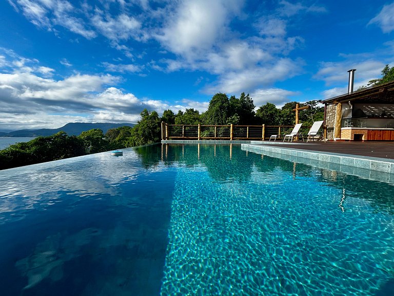 Casa Mirante ao Sul de Ilhabela