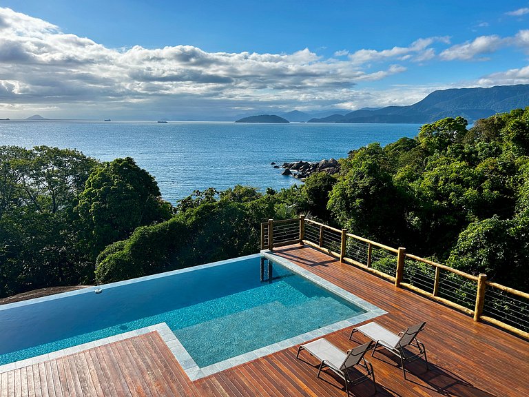 Casa Mirante ao Sul de Ilhabela