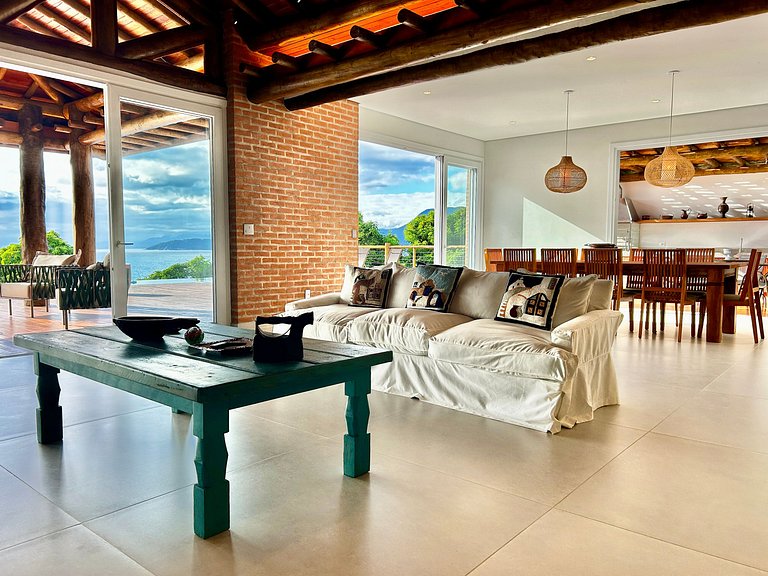 Casa Mirante ao Sul de Ilhabela