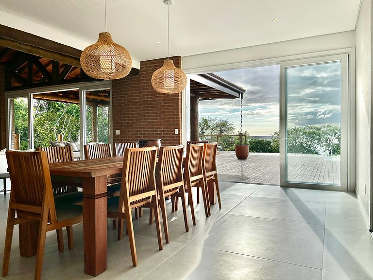 Casa Mirante ao Sul de Ilhabela