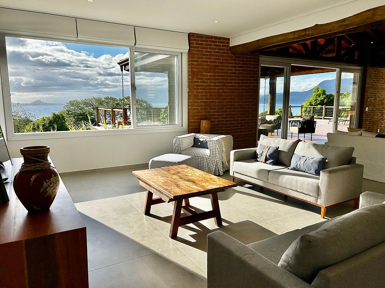 Casa Mirante ao Sul de Ilhabela