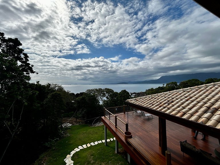 Casa Mirante ao Sul de Ilhabela