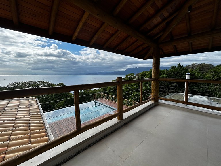 Casa Mirante ao Sul de Ilhabela