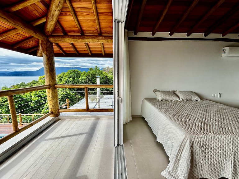 Casa Mirante ao Sul de Ilhabela