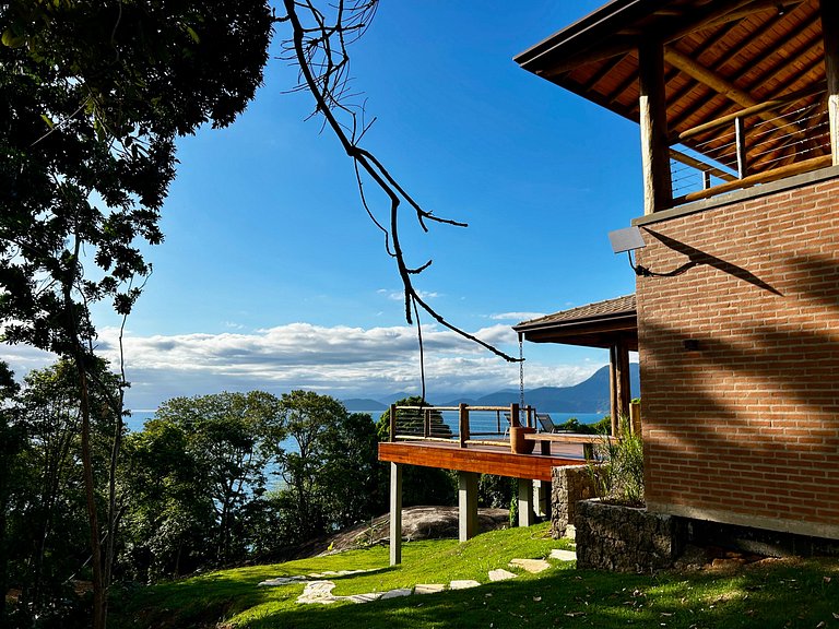 Casa Mirante ao Sul de Ilhabela