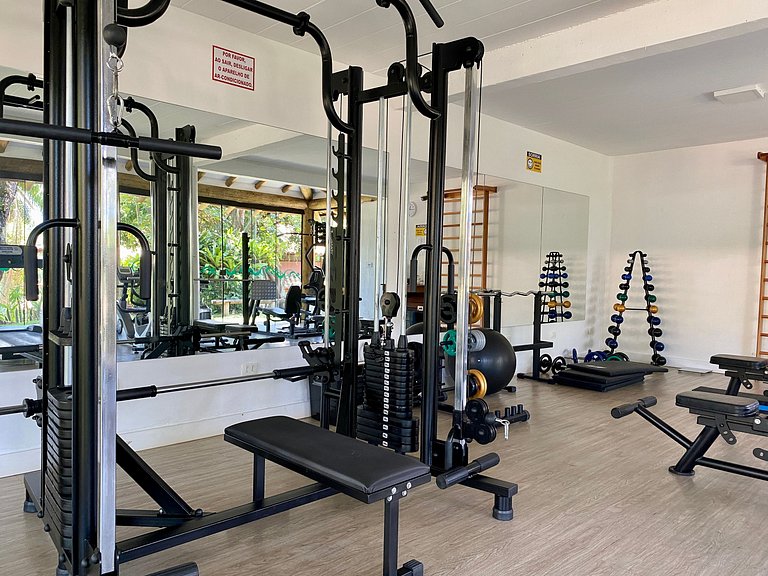 Piscina, vista, espaço gourmet em condomínio