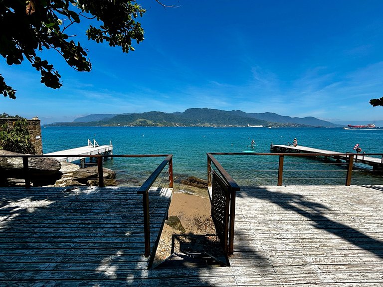 Casa costeira, Sul da Ilha, piscina e área gourmet