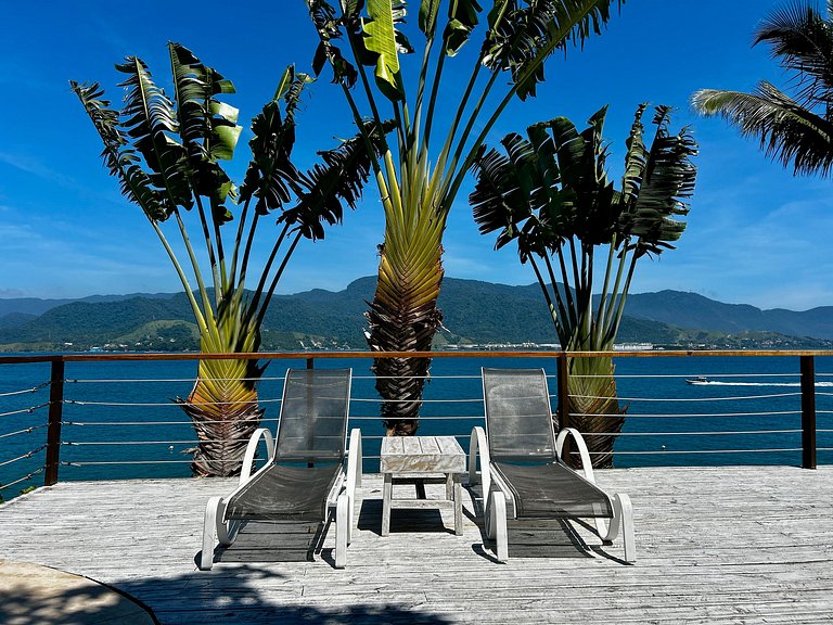 Casa costeira, Sul da Ilha, piscina e área gourmet