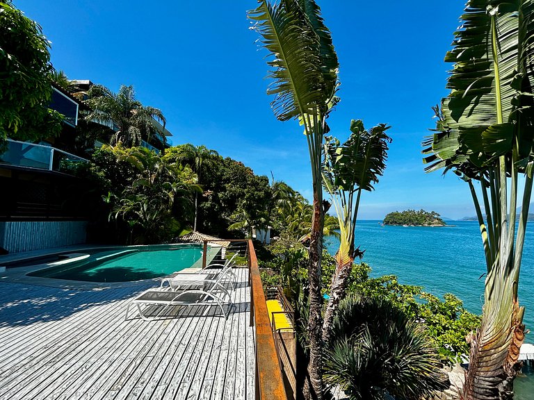 Casa costeira, Sul da Ilha, piscina e área gourmet