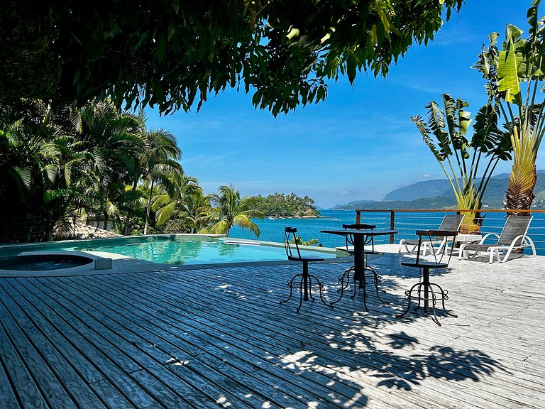 Casa costeira, Sul da Ilha, piscina e área gourmet