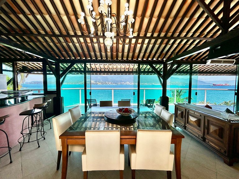 Casa costeira, Sul da Ilha, piscina e área gourmet