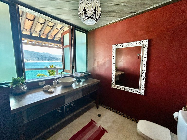 Casa costeira, Sul da Ilha, piscina e área gourmet