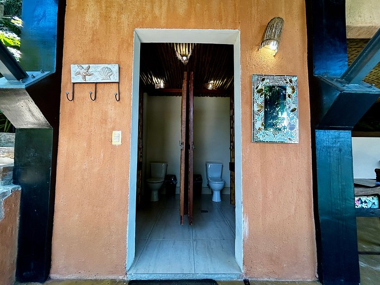 Casa costeira, Sul da Ilha, piscina e área gourmet