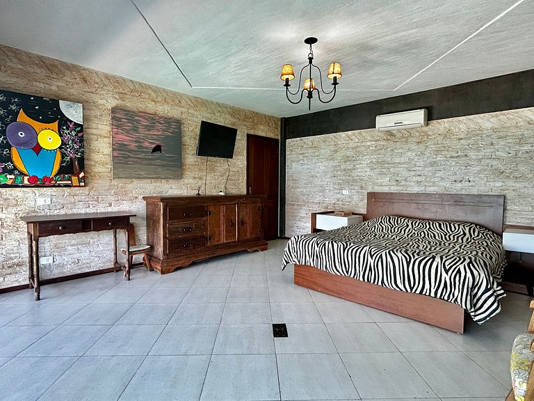 Casa costeira, Sul da Ilha, piscina e área gourmet