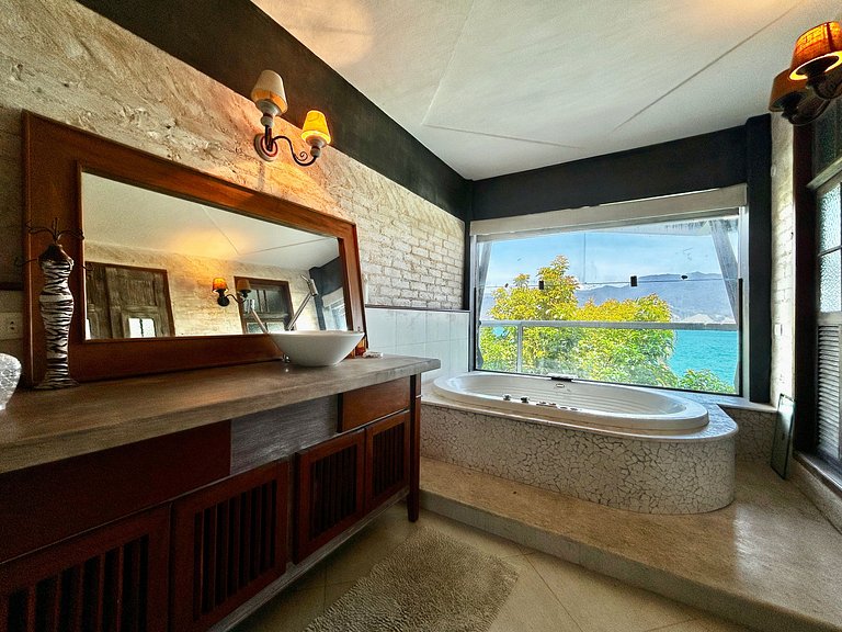 Casa costeira, Sul da Ilha, piscina e área gourmet