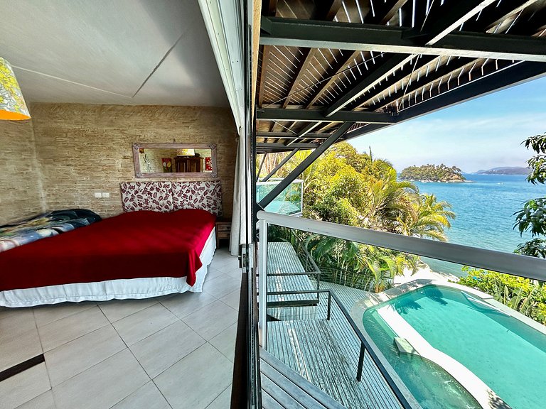 Casa costeira, Sul da Ilha, piscina e área gourmet