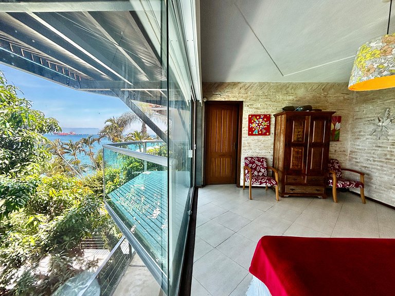 Casa costeira, Sul da Ilha, piscina e área gourmet